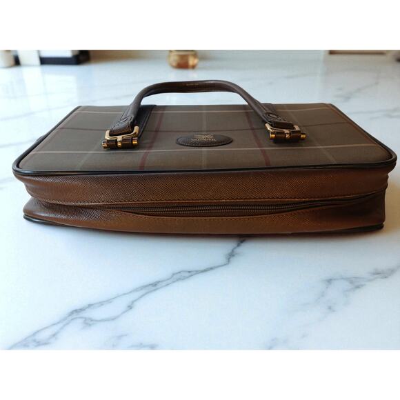 Burberry Khaki Vintage Boston Mini Handbag - Picture 8 of 16